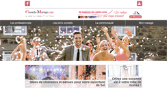 Desktop Screenshot of conseils-mariage.com